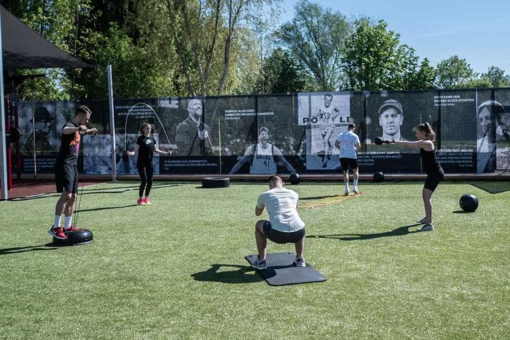 Training Nach Wahl Outdoor Area
